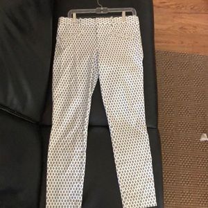 Fun print slim jeans